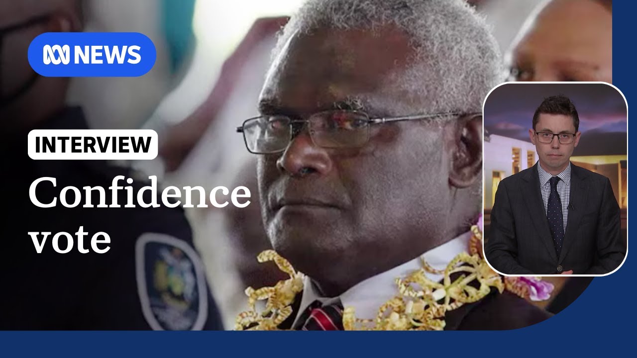 Fmr Solomon Islands PM Sogavare abandons leader, forms coalition with rivals | The World | ABC News