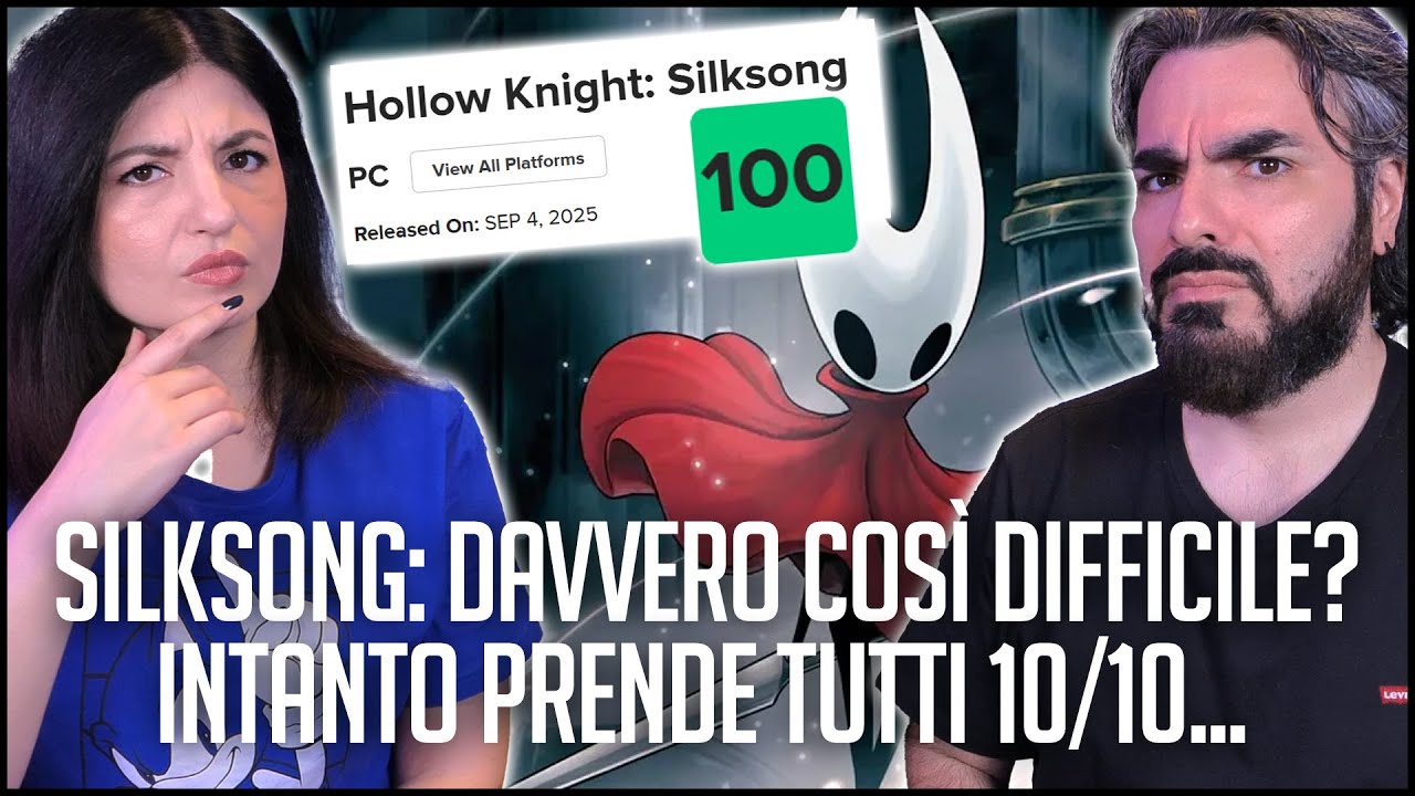 SILKSONG: LE RECENSIONI DICONO 10/10 MA È DAVVERO TROPPO DIFFICILE?
