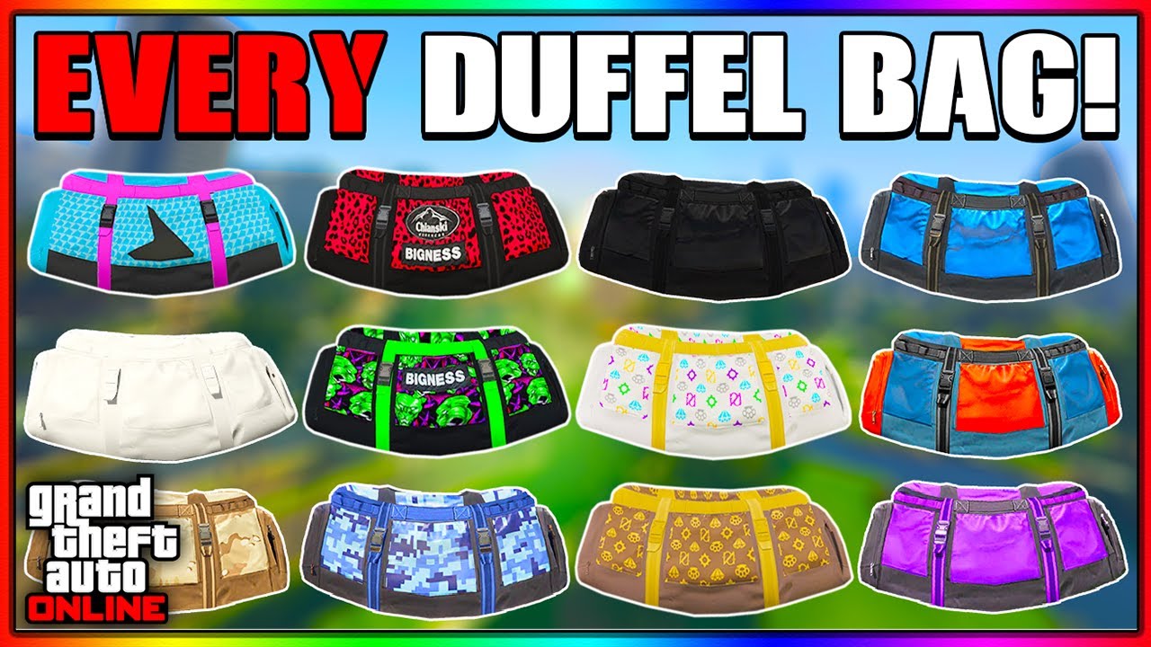 How To Get EVERY Duffel Bag In GTA 5 Online SOLO For All Consoles!