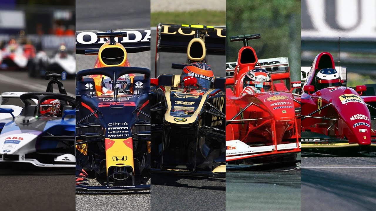 F1 Engine Sounds in Asseto Corsa (electric vs v6 vs v8 vs v10 vs v12)