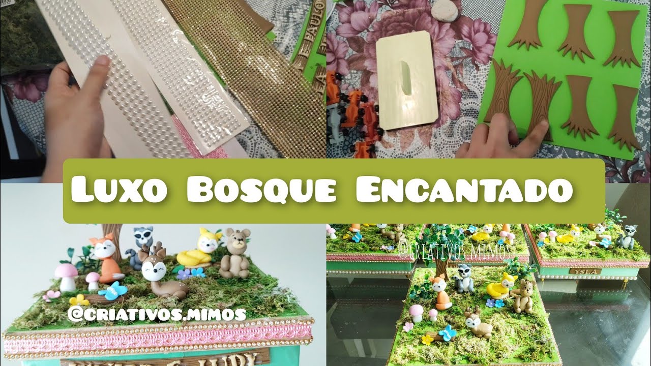 Personalizado de luxo Bosque encantado - Milena Lima