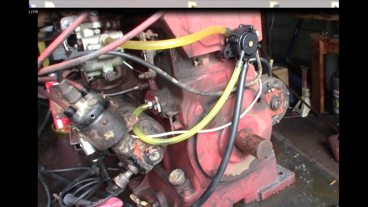 Thd Wisconsin  fuel pump modification and engine running, maybe rod bad