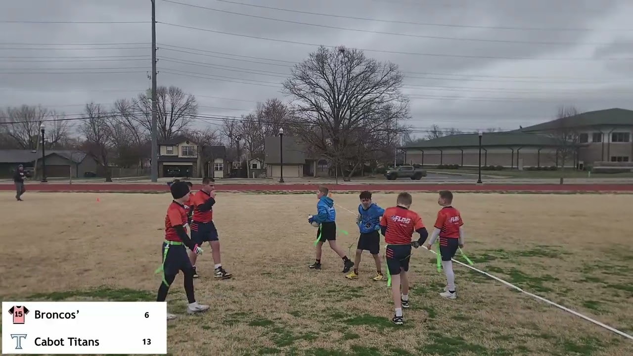 Cabot TITANS vs Broncos - Championship Game