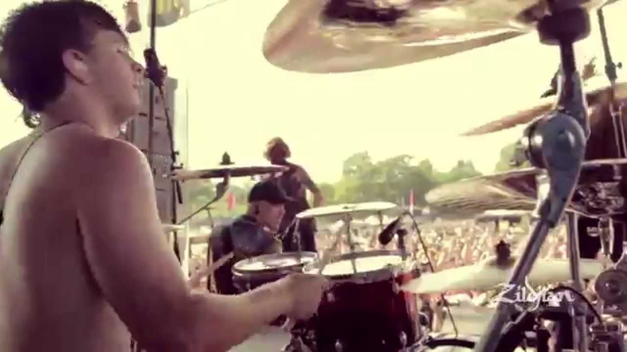 Zildjian On The Record - Jerod Boyd of Miss May I about Rise of the Lion - Playthrough