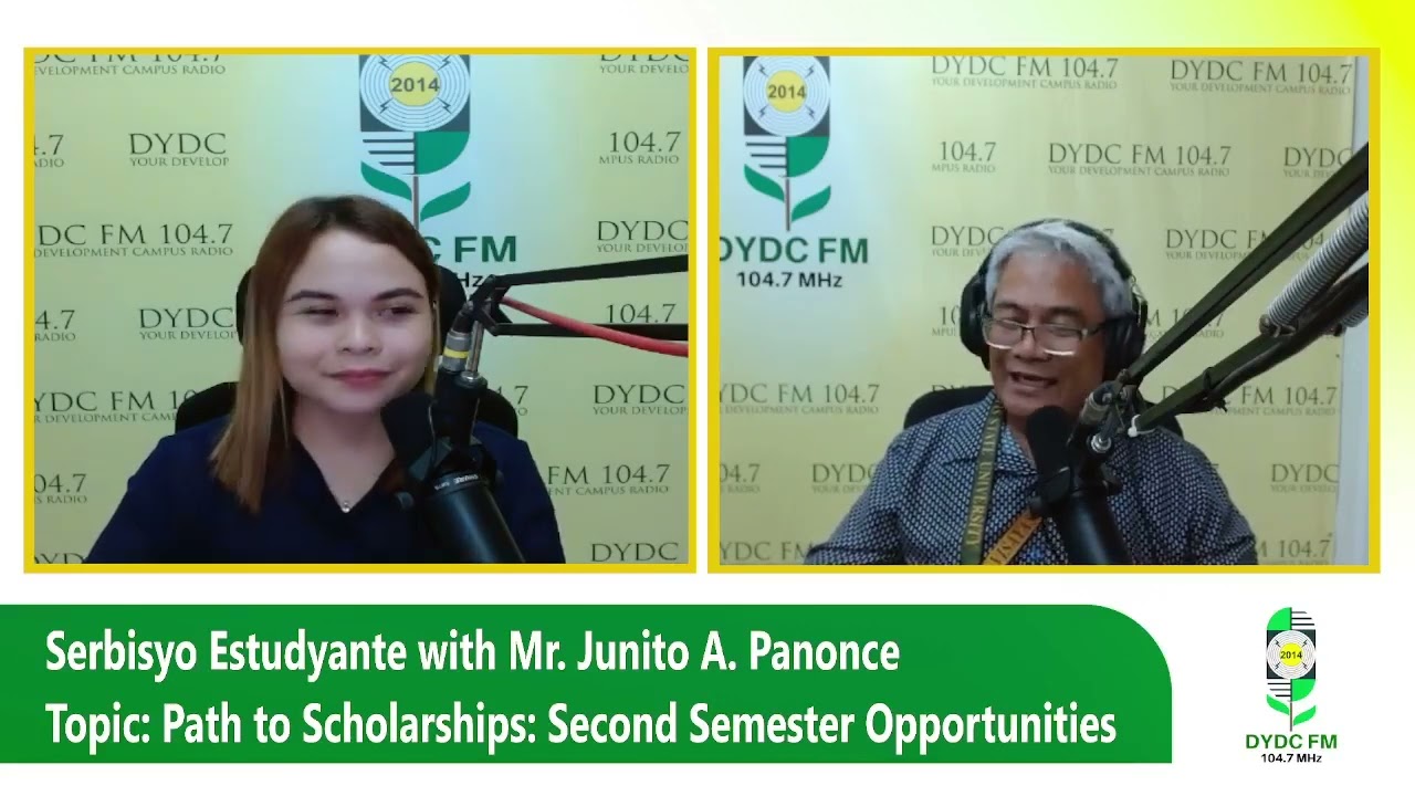 Serbisyo Estudyante with Mr. Junito A. Panonce