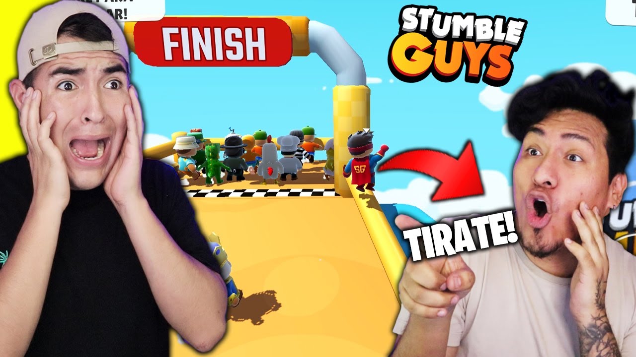 MI AMIGO DECIDE mi PARTIDA en STUMBLE GUYS 😱 *Me TROLLEA*