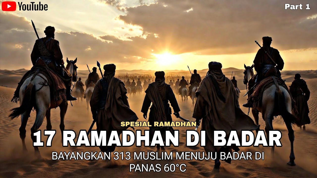 BERJALAN 400km SAAT PUASA? Ini yang Terjadi pada Tubuh Mereka! | Kisah 17 Ramadhan ORANG DI BADAR!