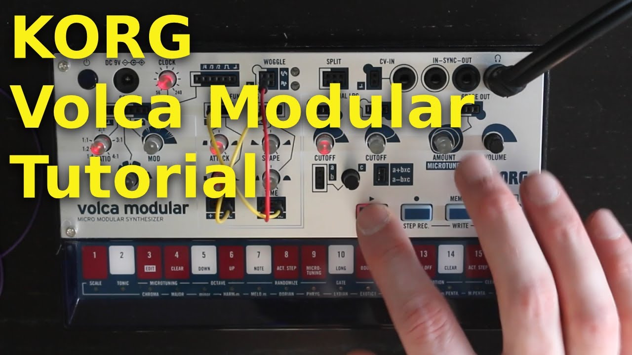 KORG Volca Modular Tutorial - geekiest video I've ever done!
