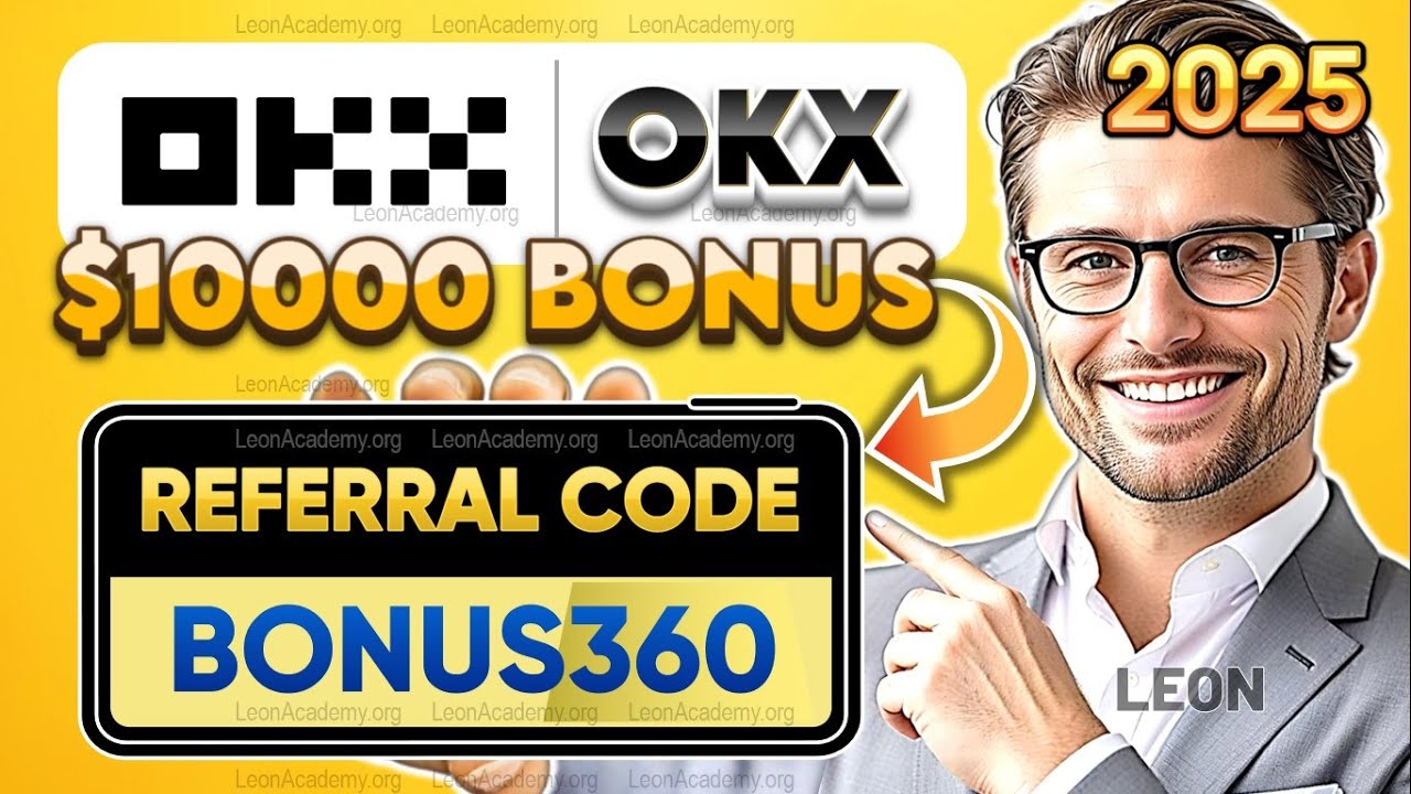 OKX Referral Code: BONUS360 (Welcome Bonus) Tutorial: Account Create (Sign Up) Promo Code ID Review