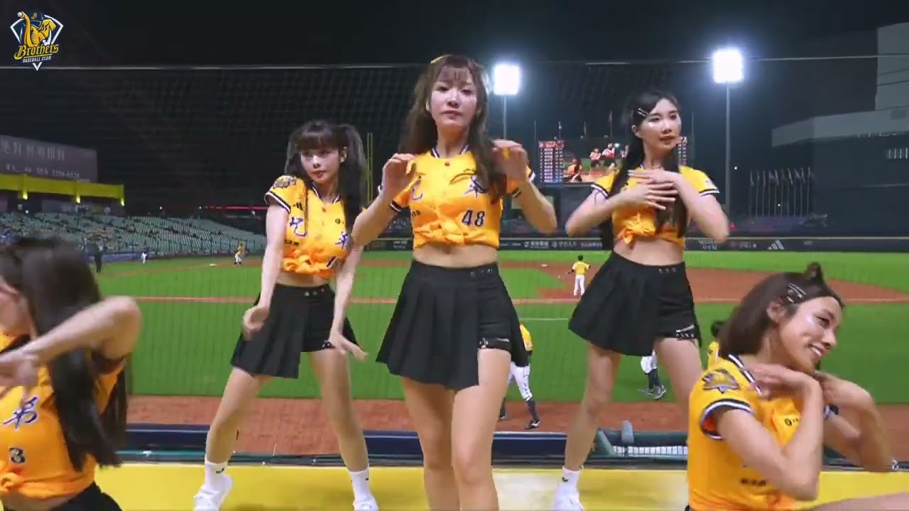 【易遊網爪嗨賴】04/29 Passion Sisters 帶來活力十足的中場舞💛💛💛CTBC Brothers 中信兄弟