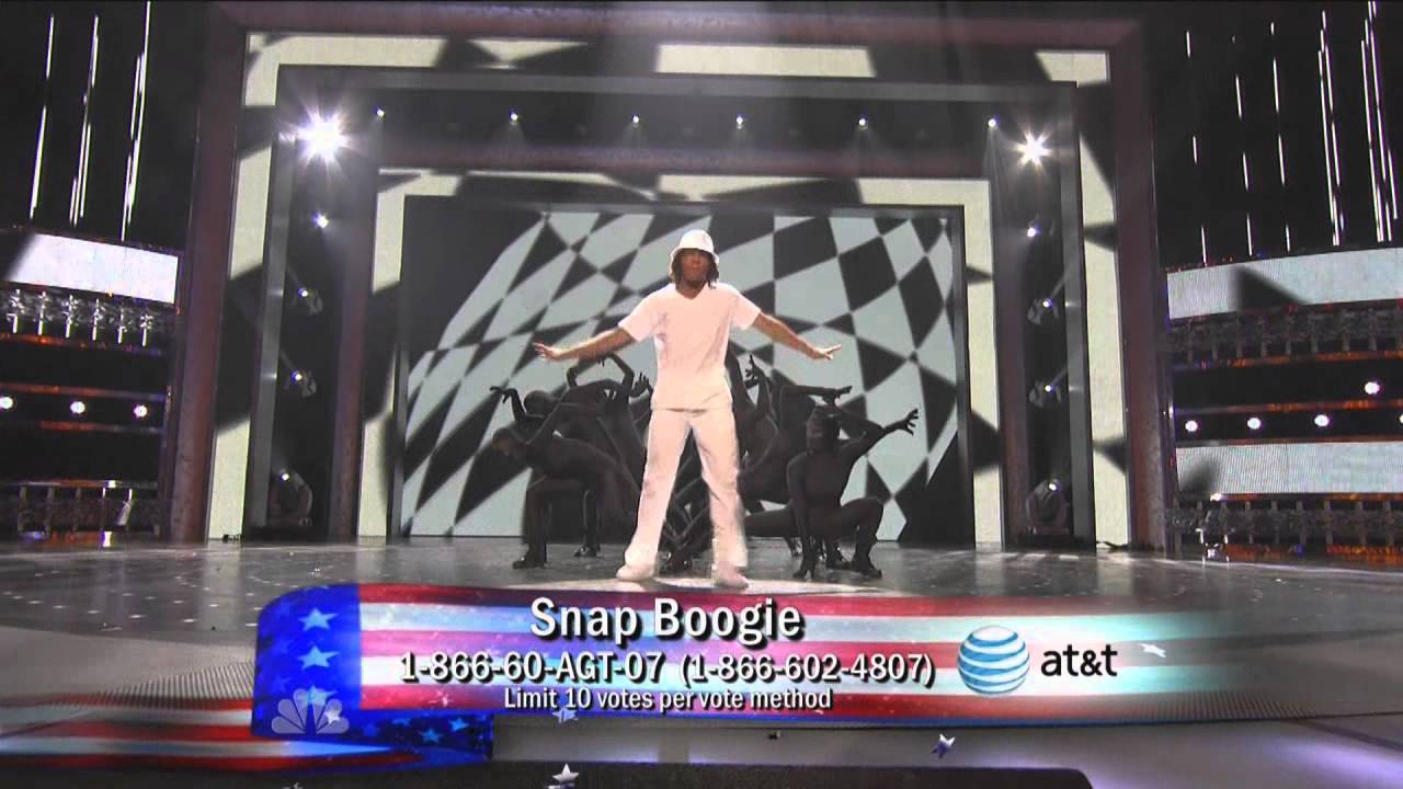 Snap Boogie on America's Got Talent Live Show