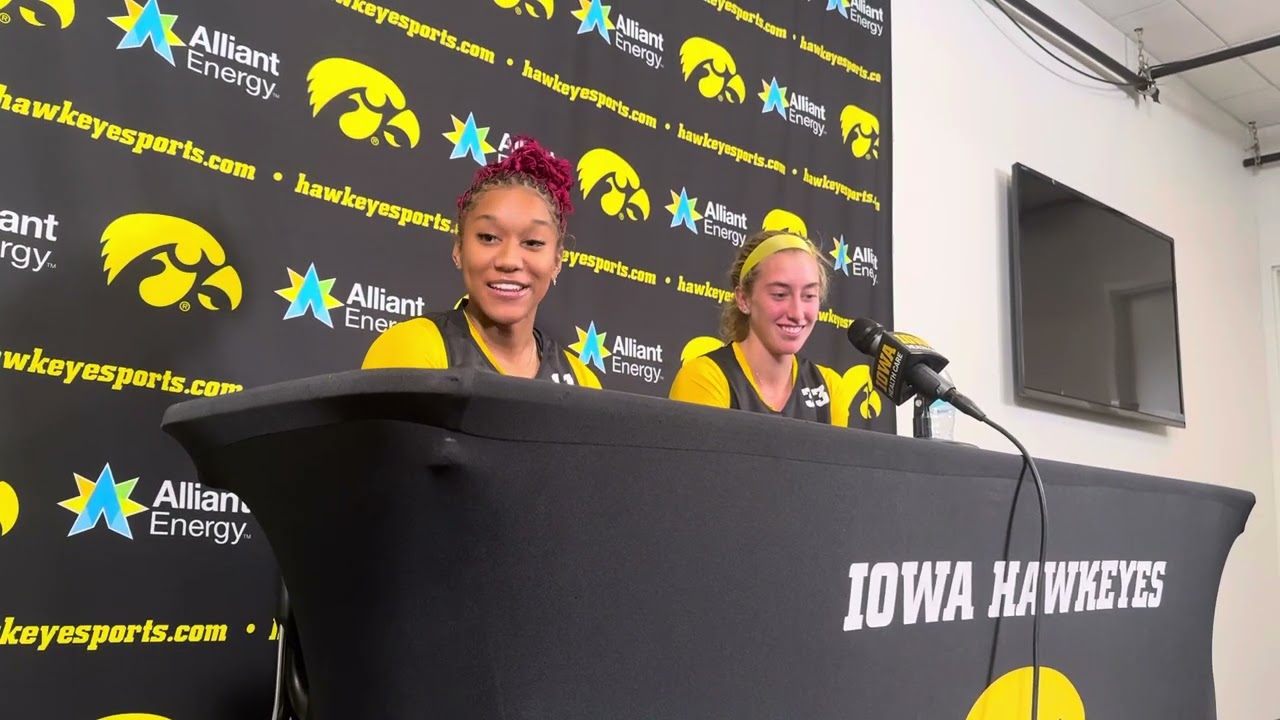 Lucy Olsen, Aaliyah Guyton recap Iowa women’s basketball in Cancun, look ahead to Tennessee matchup