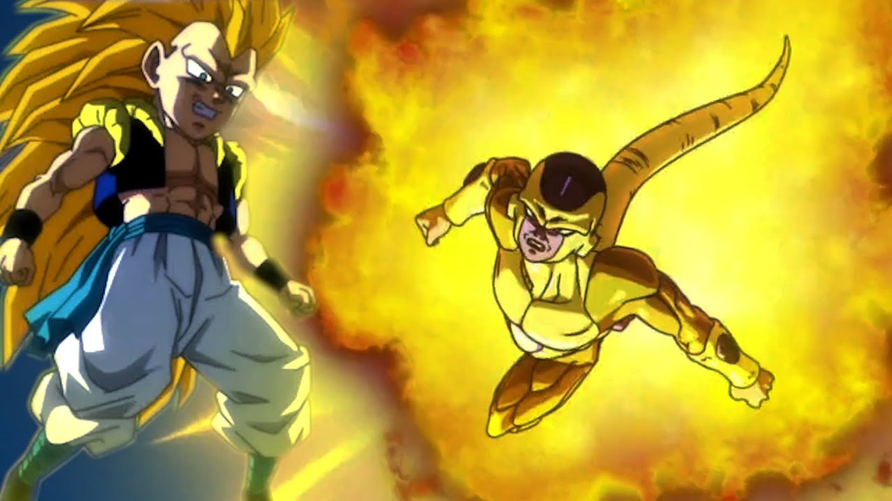 GOTENKS ENFRENTA FREEZA DOURADO  - 1080p FULL HD