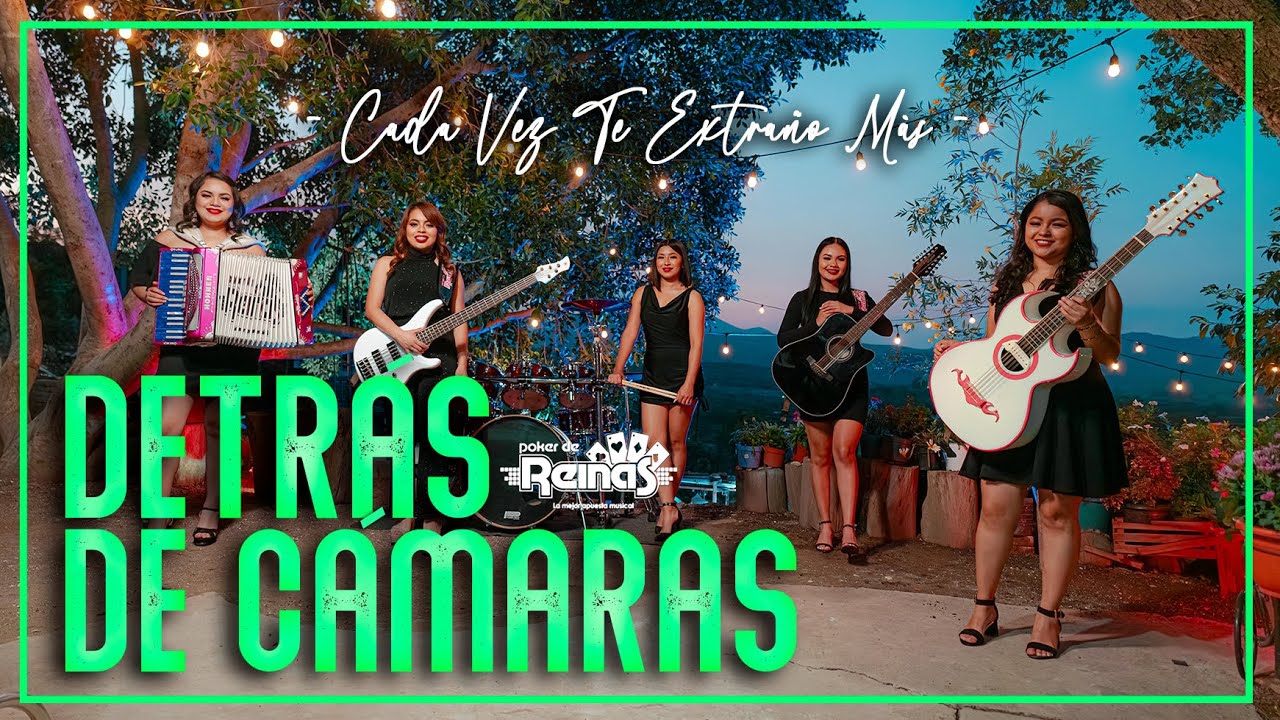 Cada vez te extraño más (Detrás de cámaras) | Poker de Reinas 2023