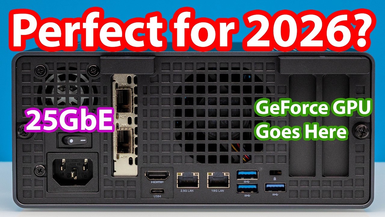 The BEST 25GbE Homelab Node Minisforum MS-02 Ultra