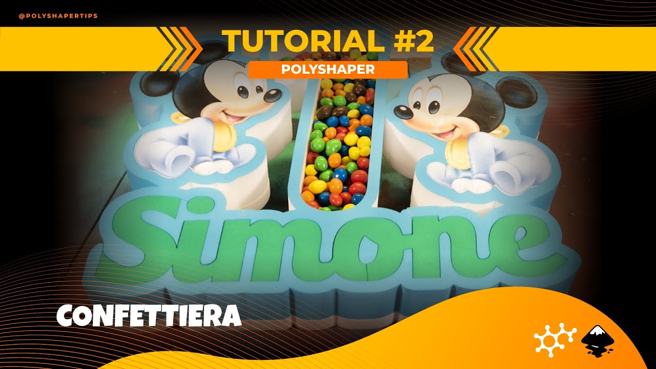 Confettiera personalizzata | PolyShaper TutoriAZ