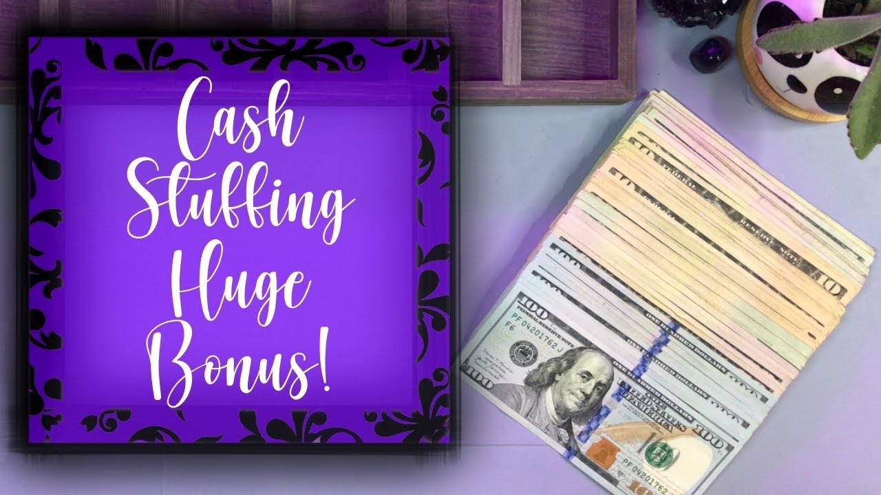 💵CASH STUFFING BIG BONUS PAYCHECK! | Cash Envelope System