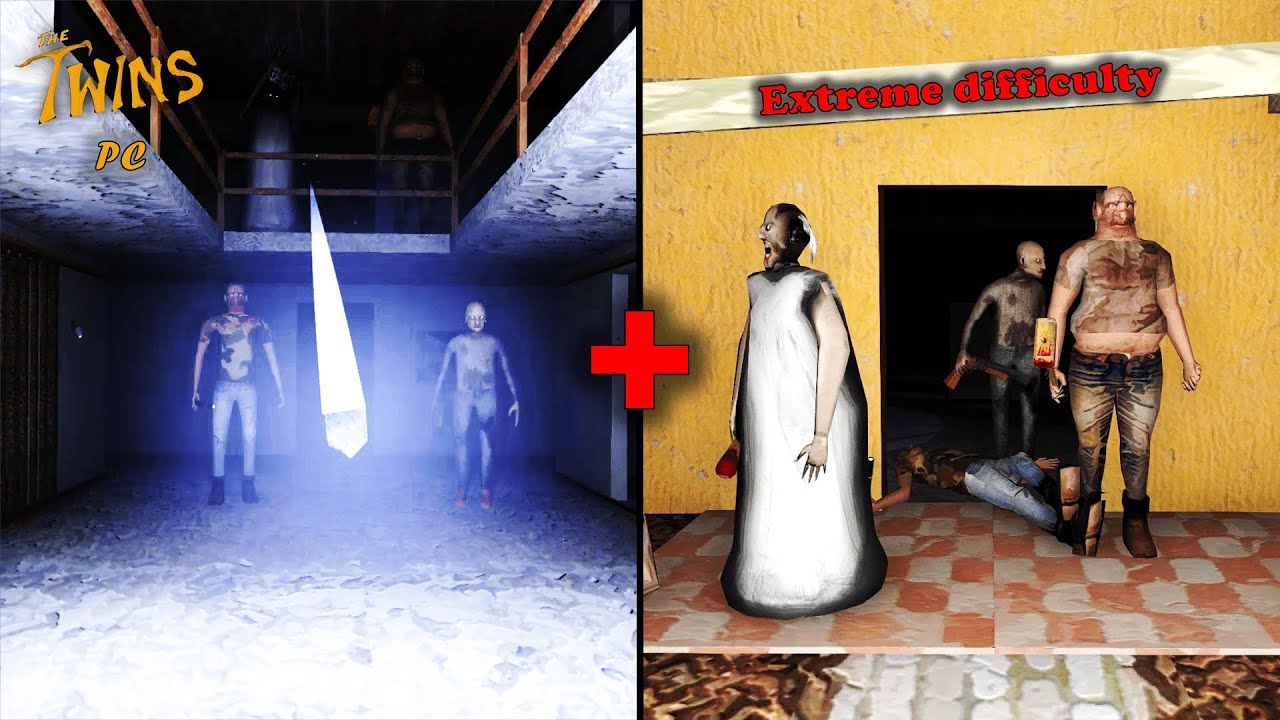 The Twins, extreme difficulty with guest with shotgun, plasma gun game over + main door escape