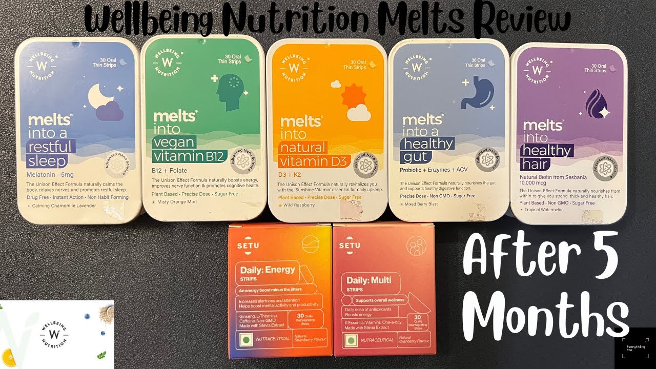 Wellbeing Nutrition Melts Review || June 2022