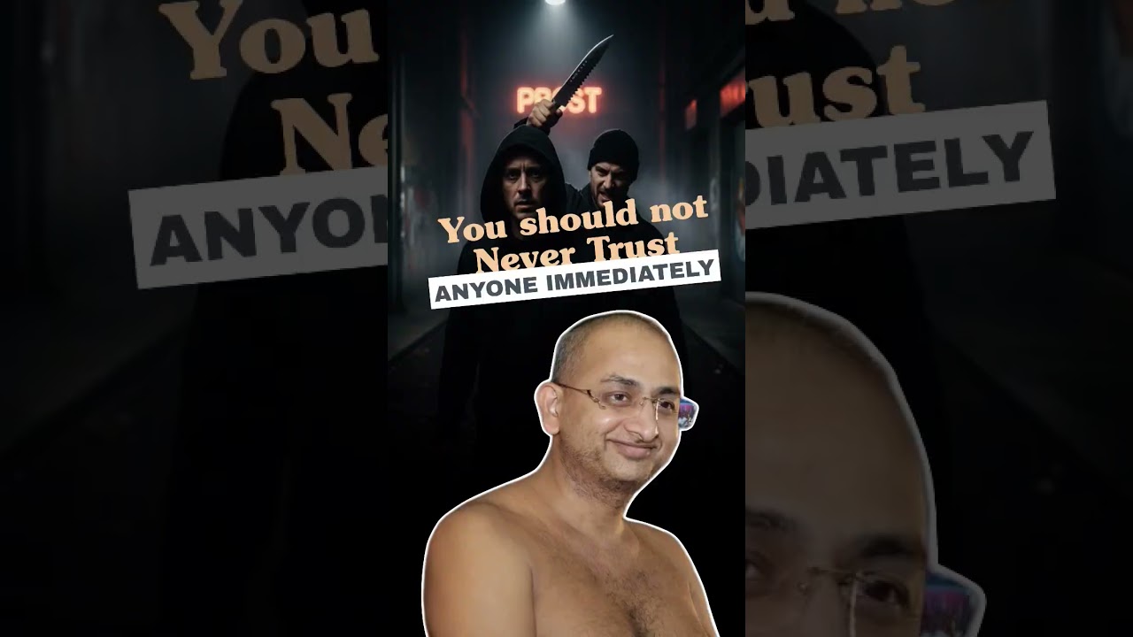 You should never trust anyone immediately. @aadityavaani #aadityavani #jnakshy #nevertrust