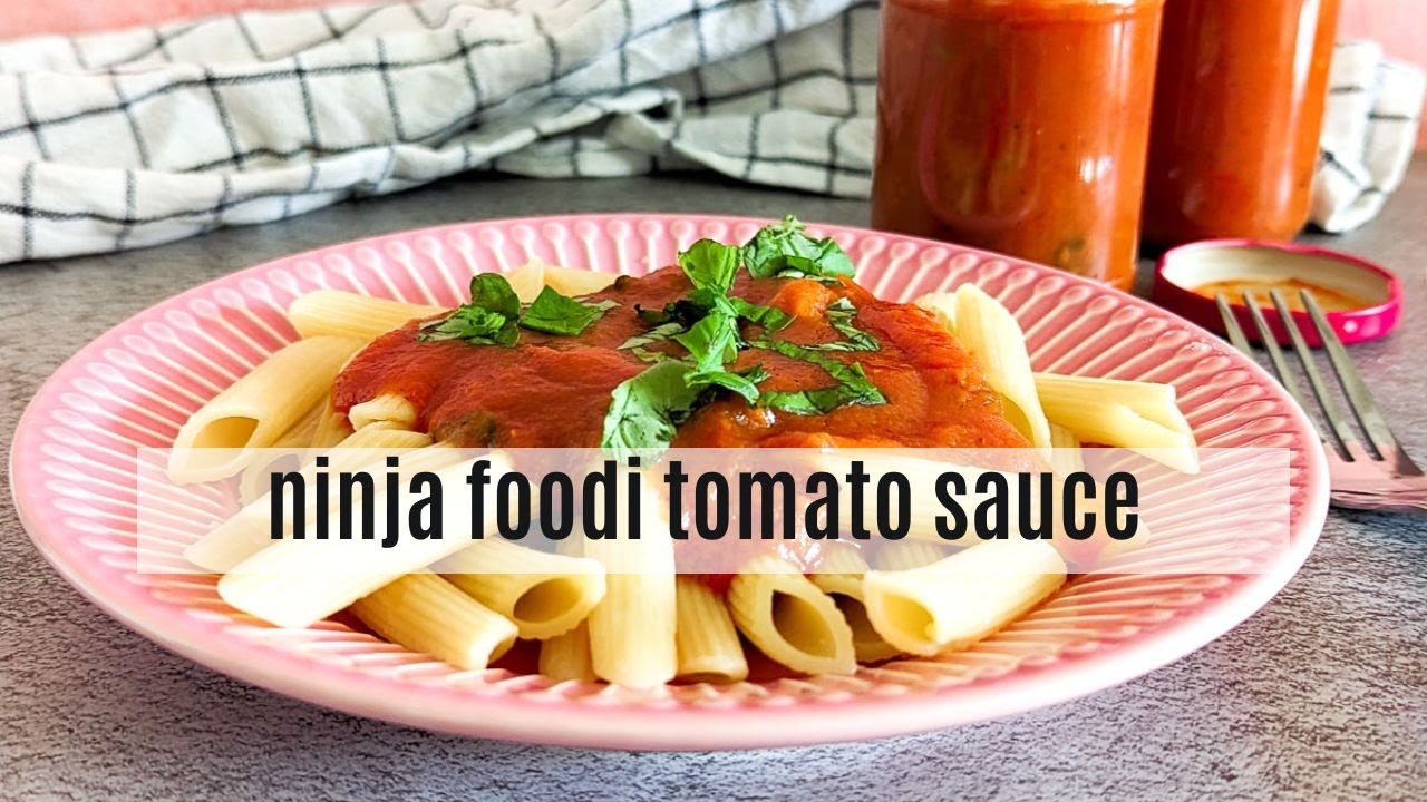 Ninja Foodi Tomato Sauce | Pressure Cooker Recipe