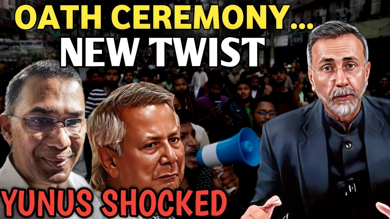 YUNUS SHOCK OATH Ceremony New Twist; Bangladesh| Face to Face
