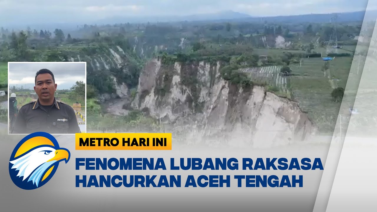 Lubang Raksasa di Aceh Buat Gempar Warga! - [Metro Hari Ini]