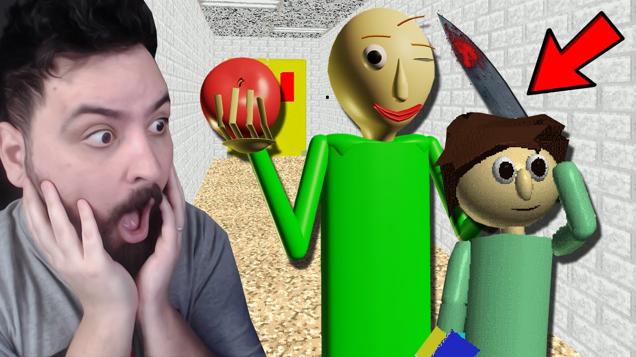 GANHE DO BALDI NA CORRIDA OU MORRA...NOVO FINAL BALDIS !! - Baldi Basics In Education