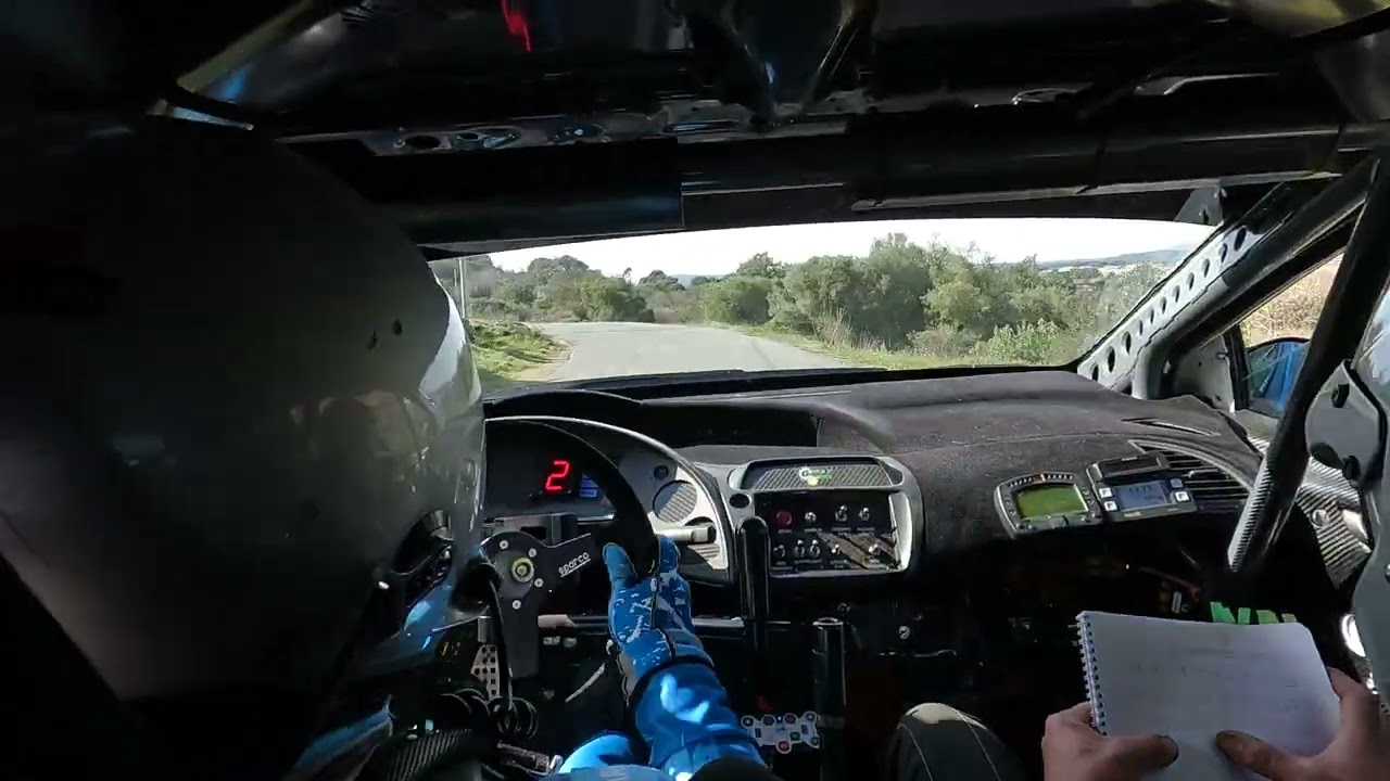 Rallye des Roches Brunes 2024 ES10 Marchand/Giorsetti Honda Civic R3