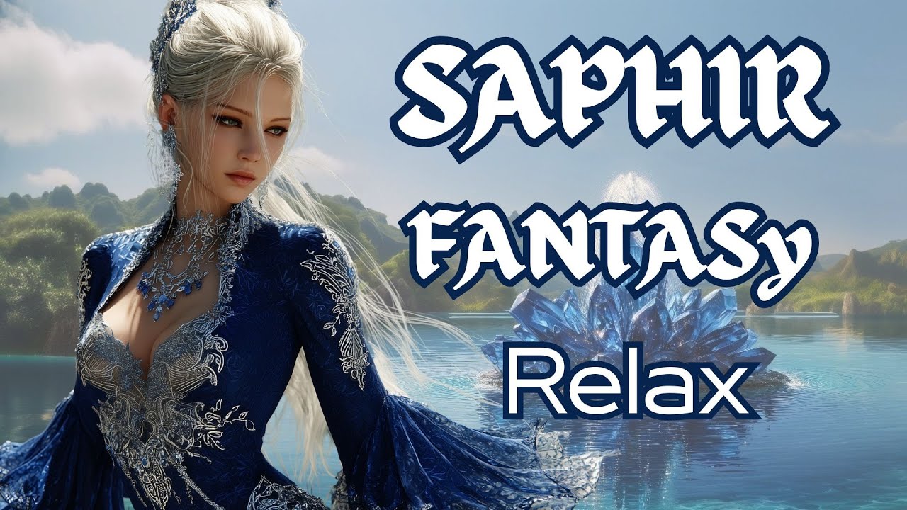 ✨ Sapphire Fantasy 432Hz | Elven Female Vocals & Magical Relaxing Music