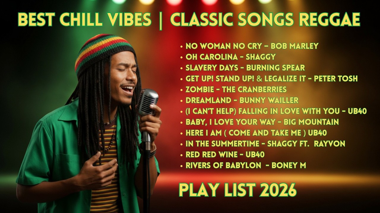 PupuLer Reggae Vibes Playlist 2026 | New English Songs  – Viral TikTok - GeLombang Rasta