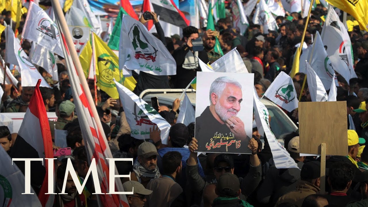 Thousands In Iraq March In Funeral Procession For Iranian General Killed By U.S. | TIME