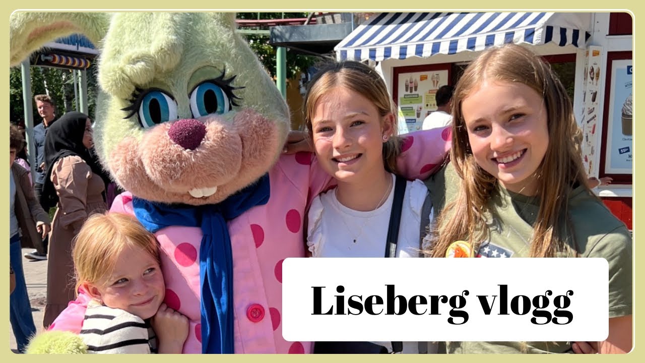 Liseberg vlogg, Chloe får äntligen åka allt, även med skadad fot 2023