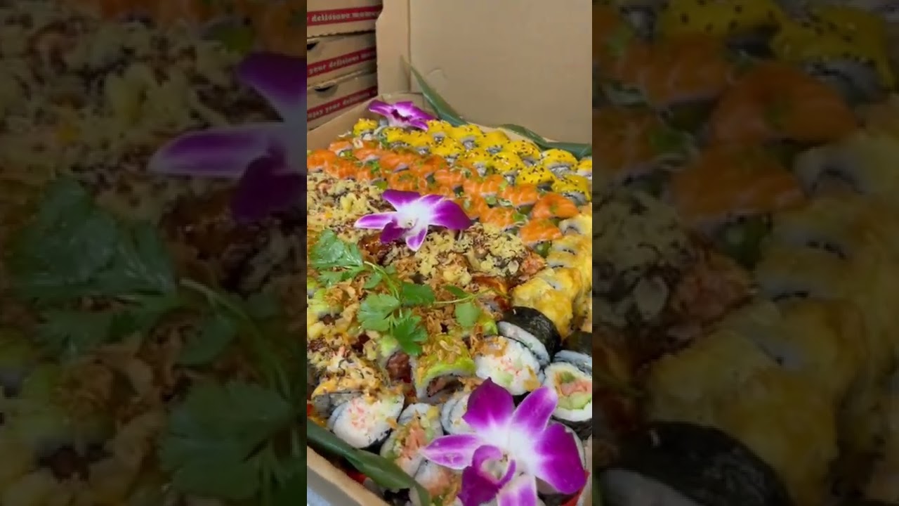 Checkout our small business that foes Sushi Fusion @i.8sushi! On ig! Fili-hawaii flavors inspired!