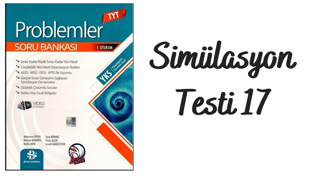 Bilgi Sarmal Problemler-20.Gün/ Simülasyon Testi17