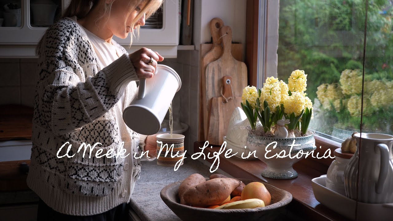 A Peaceful Week in My Small Estonian Hometown | Healthy Ice Cream, New Furniture & Nutritious Dinner