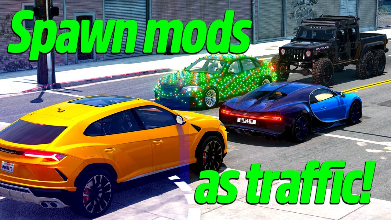 🚗 Как добавить модифицированные автомобили в качестве трафика в BeamNG🚦