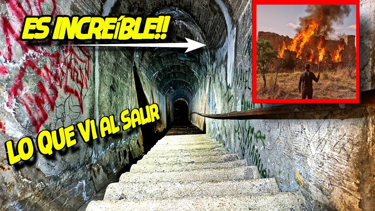 Este túnel ocultaba algo IMPACTANTE al otro lado🇲🇽#urbex #historia