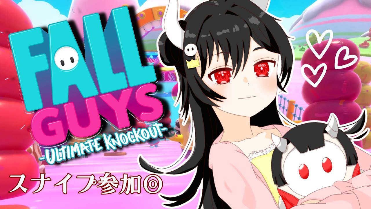 【#fallguys 】スナイプ参加◎お昼フォールガイズ！！【#ちーちゃんLive】