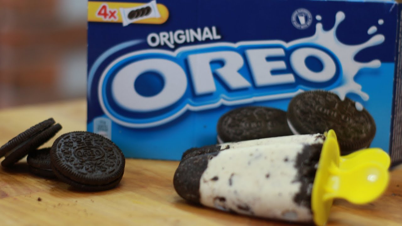 OREO POPSICLE, LODY OREO, Domowy przepis na lody oreo