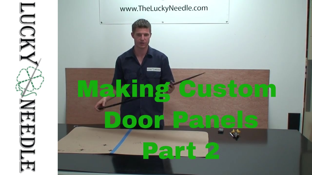 Automotive Upholstery - Making Custom Door Panels Part 2  - Types Of Panel Board