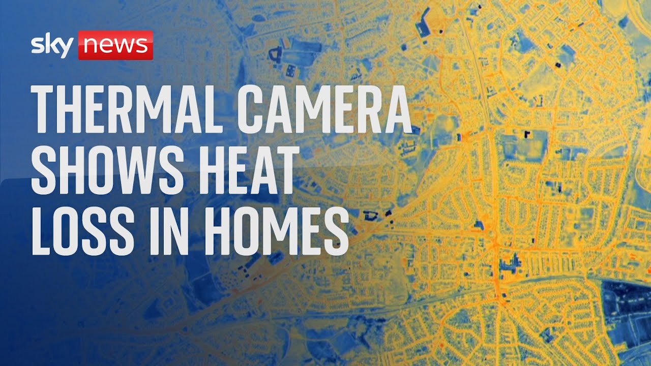 Climate: The 'flying thermometer' which detects homes leaking the most heat