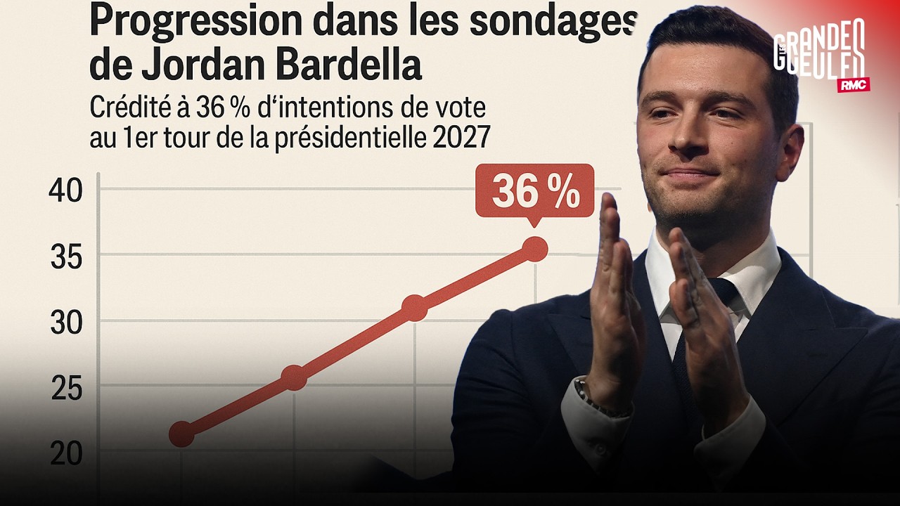 Les Grandes Gueules analysent le dernier sondage sur le premier tour de la présidentielle