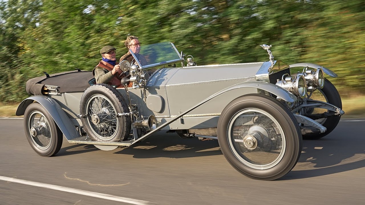 Rolls-Royce Silver Ghost Re-enacts 1911 London-Edinburgh Trial