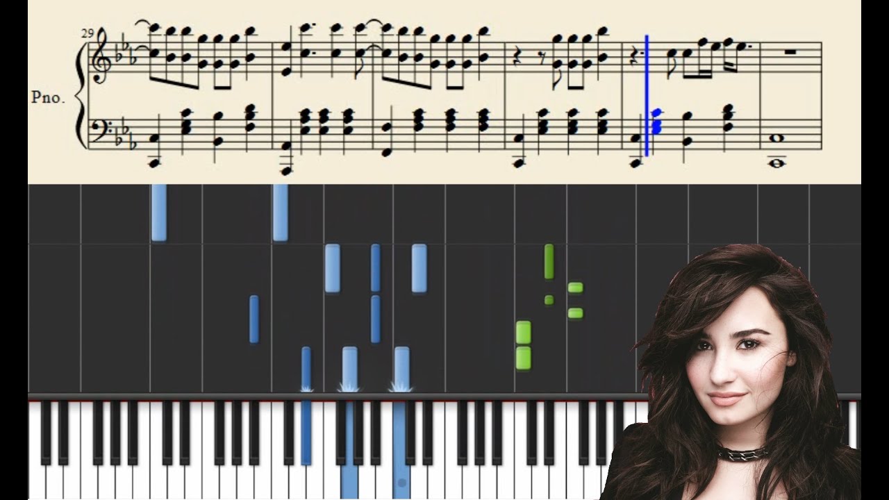 Demi Lovato - Cool For The Summer - Piano Tutorial