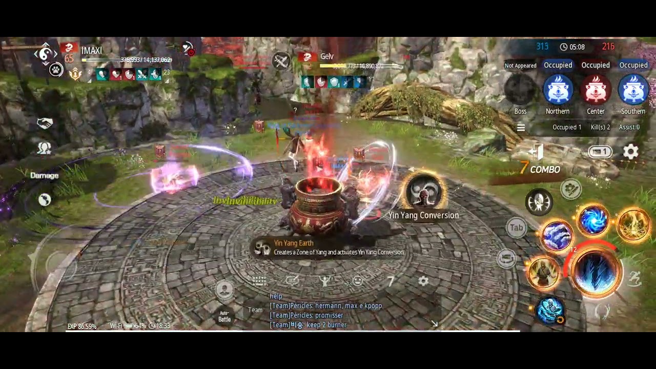 Blade and Soul Revolution whirlwind valley 4vs4