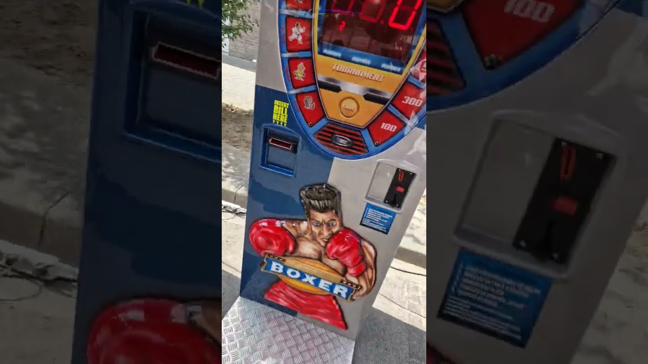 J'ai fait 998 à la machine a coup de poing