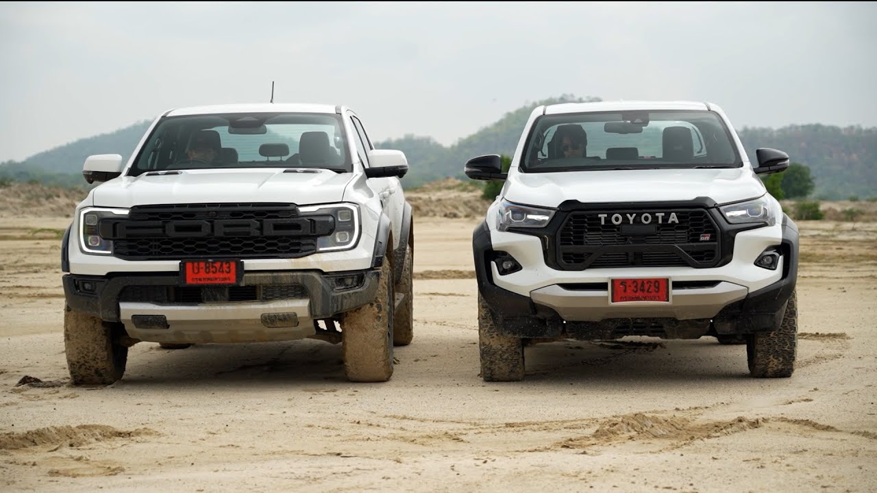 Давайте взглянем на ходовую часть прародителя всех пикапов — Ranger Raptor Diesel и сравним ее с ...
