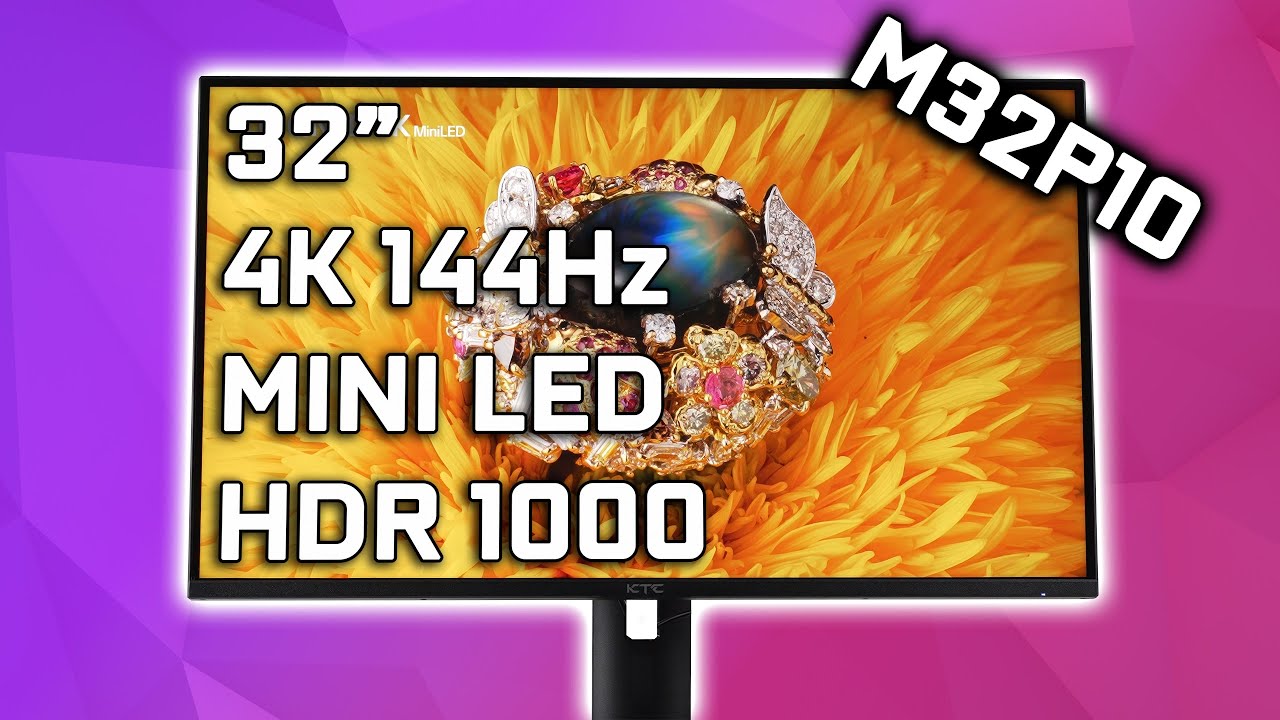 Лучший 4K HDR-монитор — обзор KTC M32P10 Mini LED
