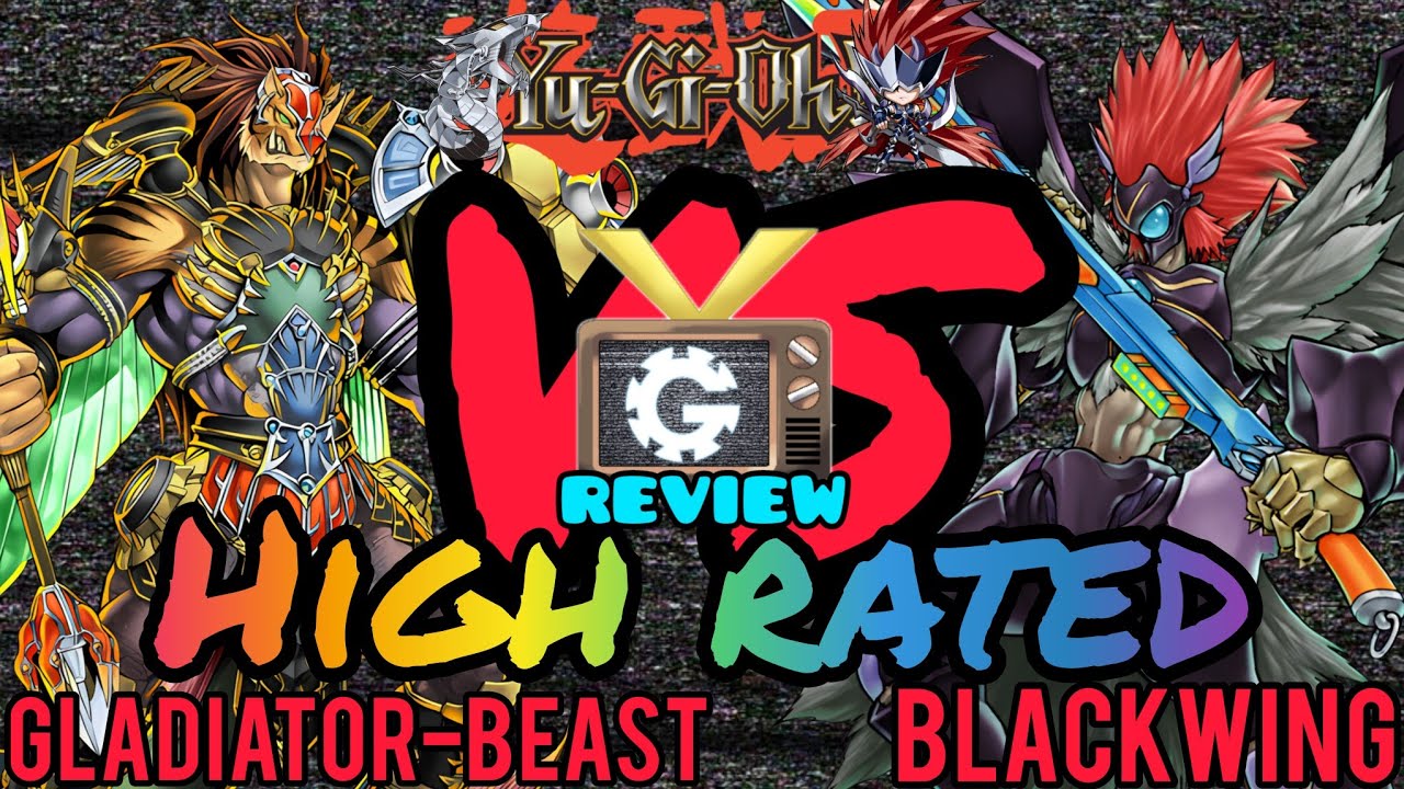 Dueling Book High Rated | BlackWing VS Gladiator Beast Match Duel Review Yu-Gi-Oh! TCG Edison Format